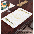 New Placemats Amazon New Design Pattern Rectangle  Placemats Supplier